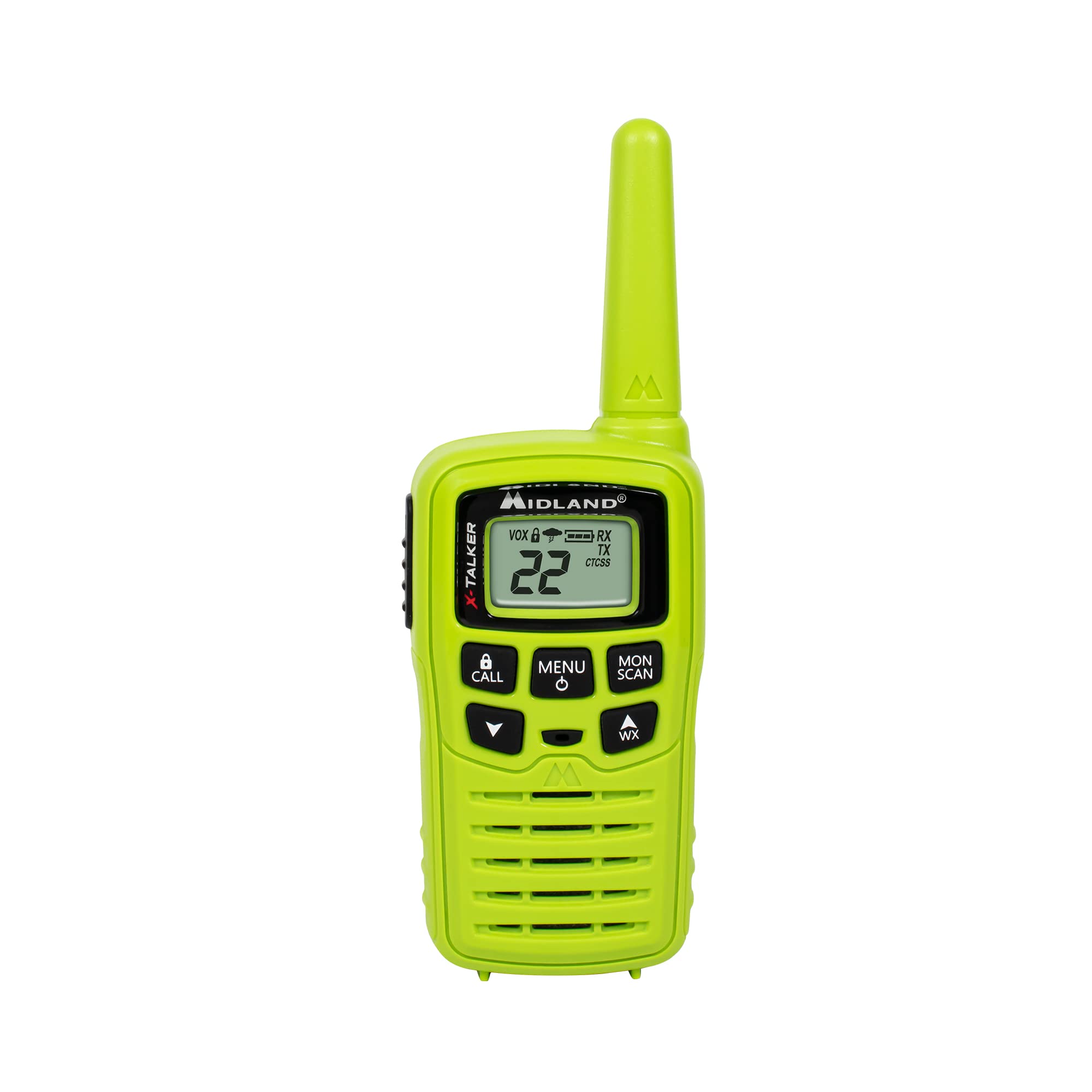 Midland � T10X3M X Talker Two Way Radio � Water Resistant � Noaa Weather Alert Radios � 20 Mile Range   Multi Color Three Pack
